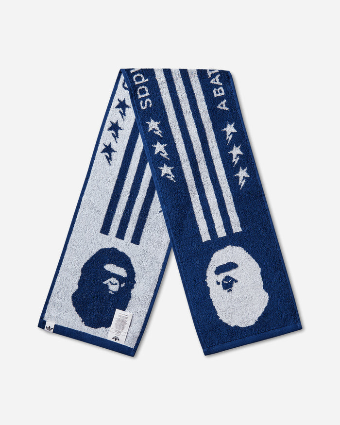 adidas Fb Towel Bape Japan Blue Textile Beach Towels KF4920