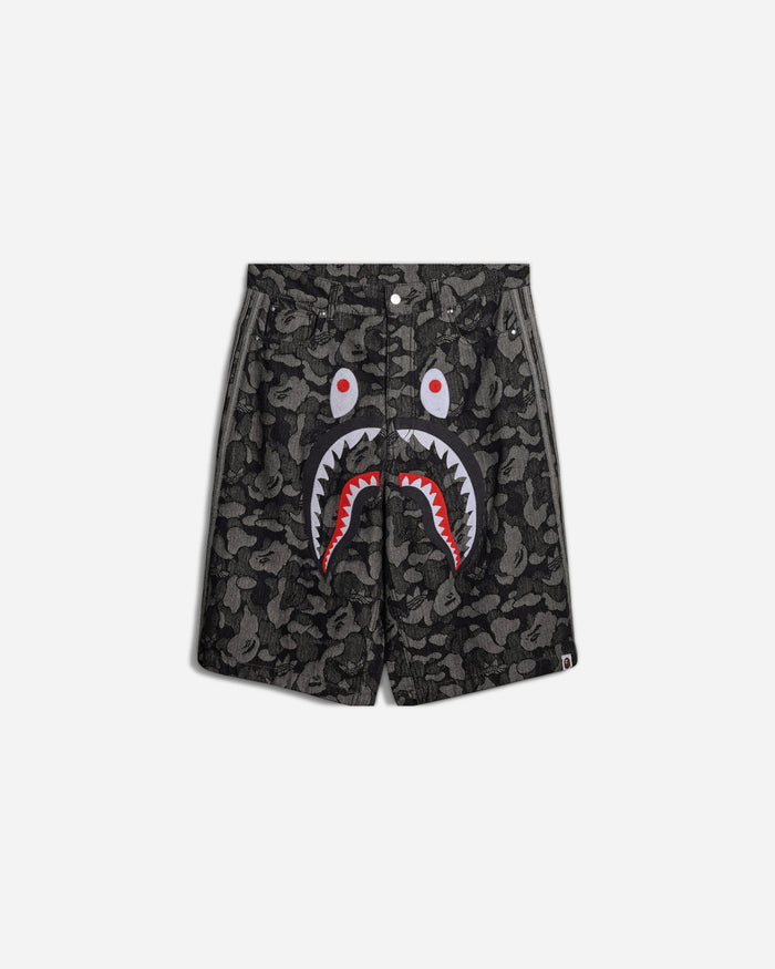 adidas Shark Denim Jor Black Shorts Denim Short KF4917