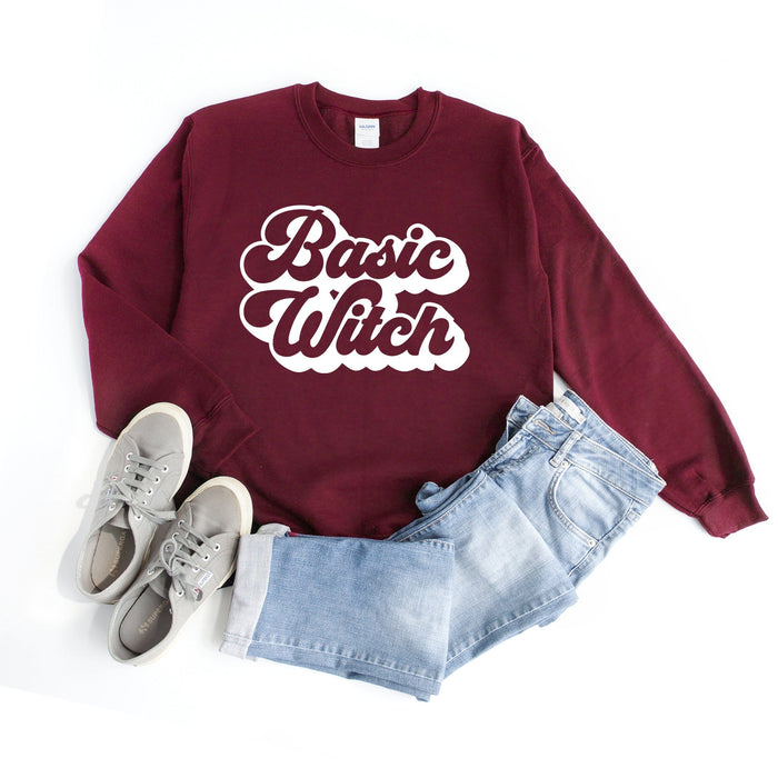 Basic Witch crewneck sweatshirt, product photo 2