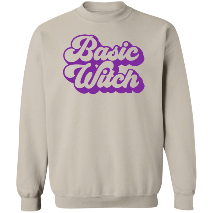 Basic Witch crewneck sweatshirt in Sand
