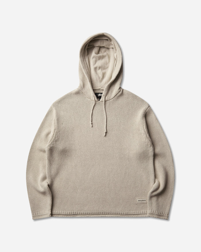 Stüssy Beach Hooded Sweater Oatmeal Knitwears Sweaters 117298SJ 1033