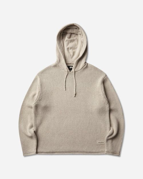 Stüssy Beach Hooded Sweater Oatmeal Knitwears Sweaters 117298SJ 1033