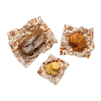 Bee's Wrap: Assorted Set of 3 (S,M,L), Bakery Lane