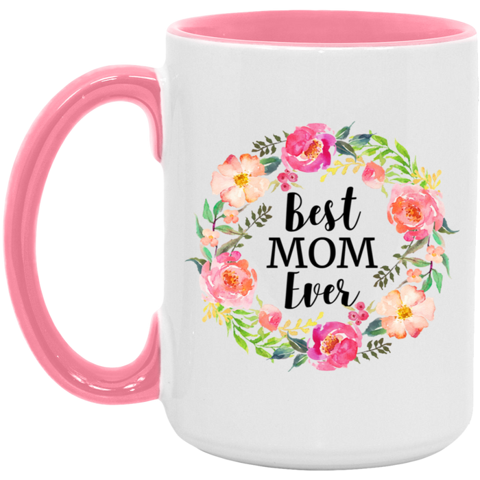 Best Mom Ever ceramic coffee mug