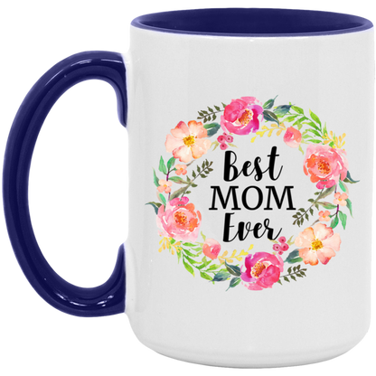 Best Mom Ever ceramic coffee mug, product photo 7