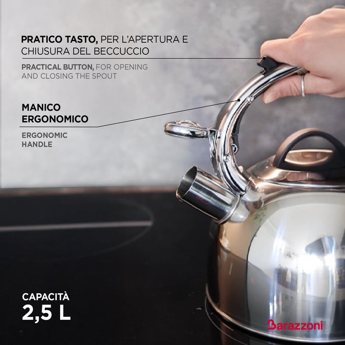 Bollitore satinato