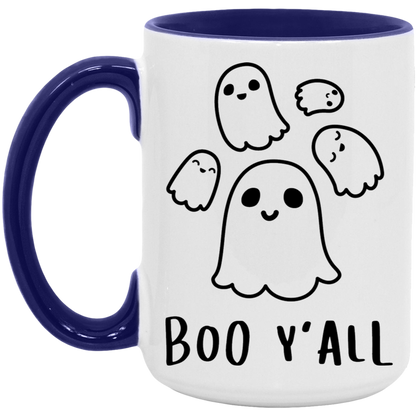 Boo Y'all Ghosts ceramic coffee mug, product photo 7