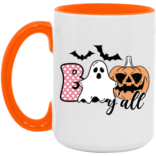 Boo Y'All ceramic coffee mug