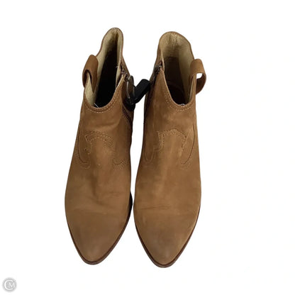 Boots Designer By Frye In Tan, Size: 8.5