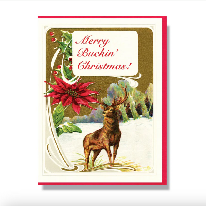 Boxed Cards - Merry Buckin' Christmas