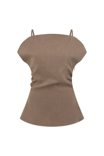 Naomi Top - Chocolate