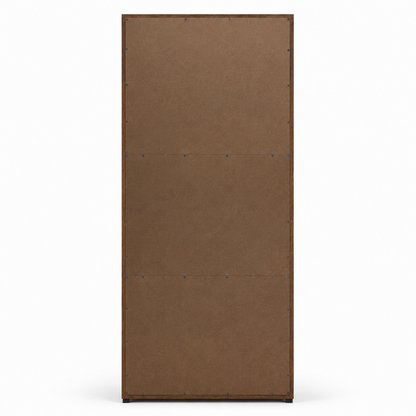 Cabinet with space‑saving storage unit ideal for kitchen, office or living room décor.