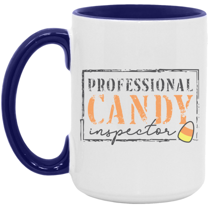 Candy Inspect ceramic coffee mug, product photo 7