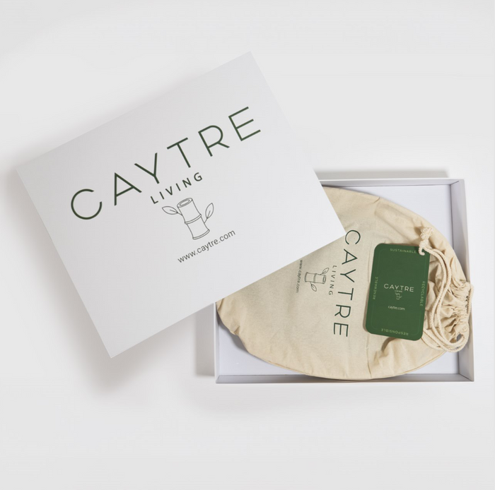 Caytre Living Oval Serving Tray: Turquoise