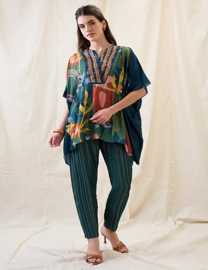 Chanderi Flora co-ord set