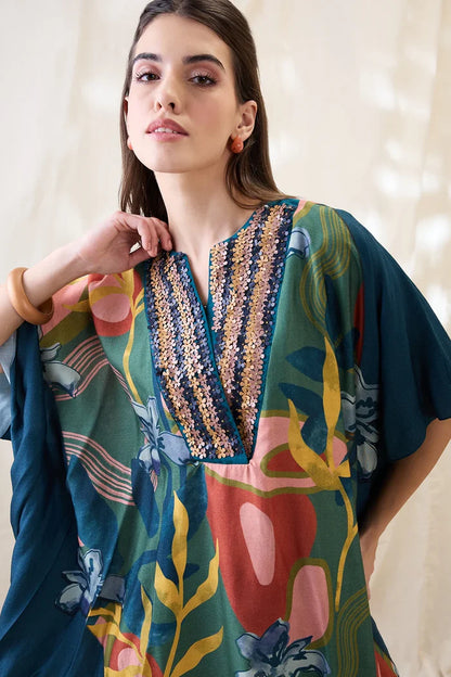 Chanderi Flora co-ord set