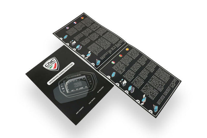 CNC Ducati Panigale Dashboard Screen Protectors DP001N