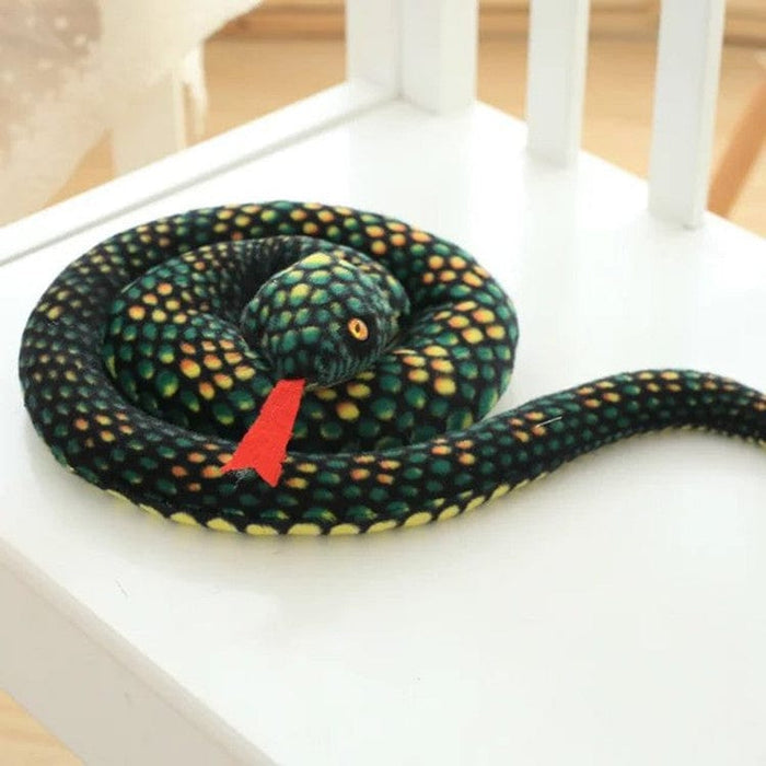 Gadget Gerbil Dark green / 110cm Cobra Plush Pillow Toy