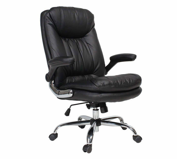 Comfortable Director Chair with Adjustable Armrest -
