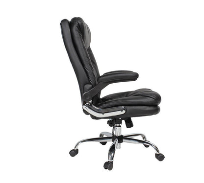 Comfortable Director Chair with Adjustable Armrest -