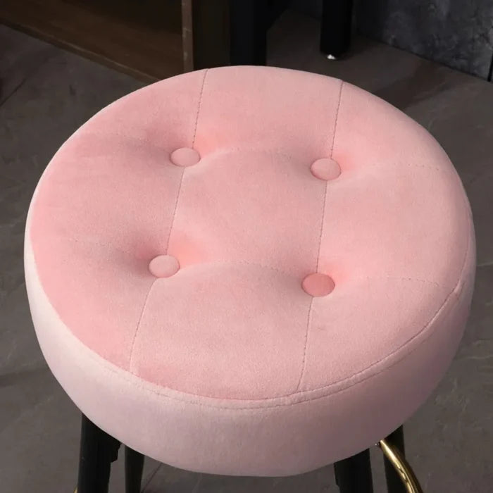 Contemporary Bar Stool with High Comfort Seat, Footrest Support, and Premium Build Quality