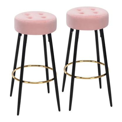 Contemporary Bar Stool with High Comfort Seat, Footrest Support, and Premium Build Quality