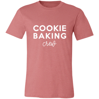 Cookie Baking Crew graphic t-shirt in Heather Mauve