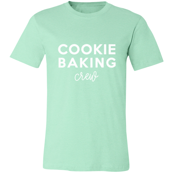 Cookie Baking Crew graphic t-shirt in Heather Mint