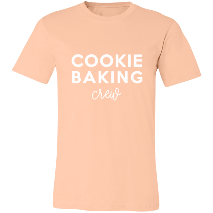 Cookie Baking Crew graphic t-shirt in Heather Peach