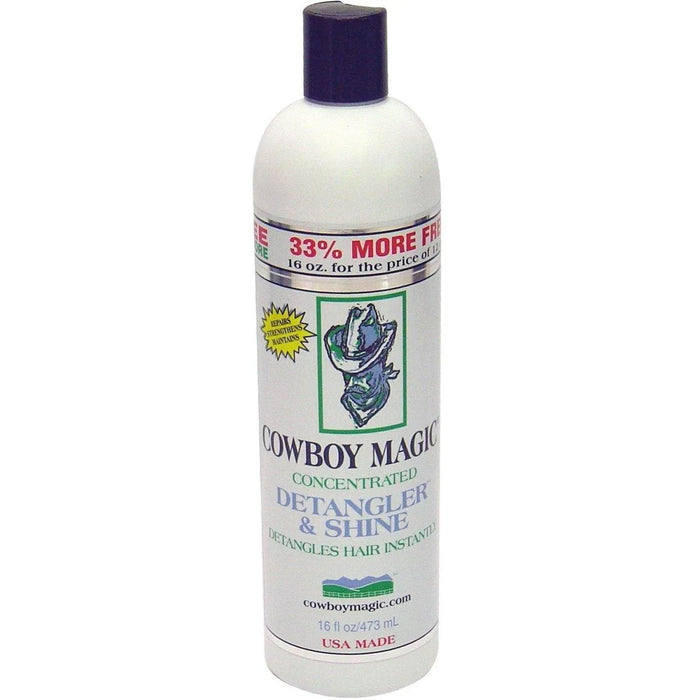 Cowboy Magic Detangler & Shine - 16Oz -