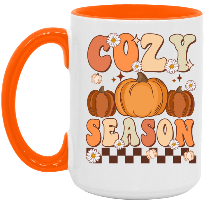 Cozy Season ceramic coffee mug