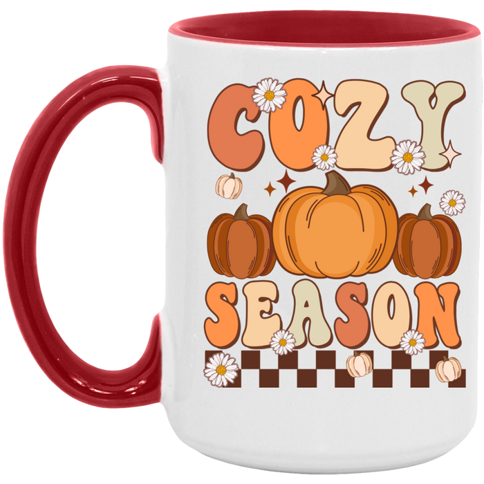 Cozy Season ceramic coffee mug, product photo 2