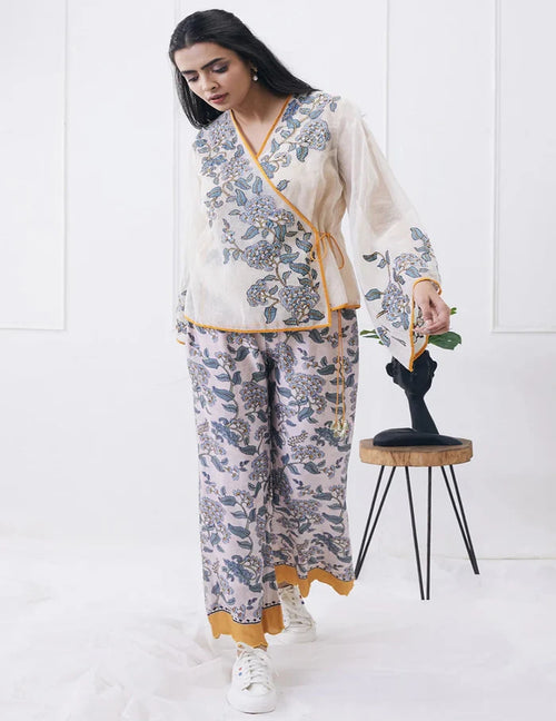 Cream Yasmin Set