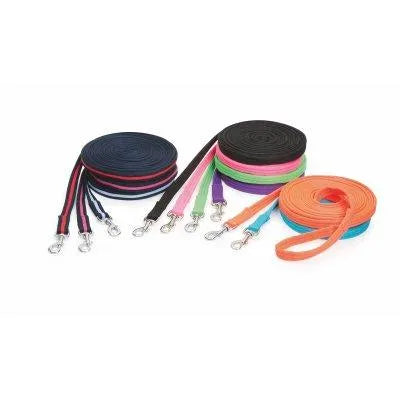 Cushion Web Lunge Line - Black - 8M/26ft
