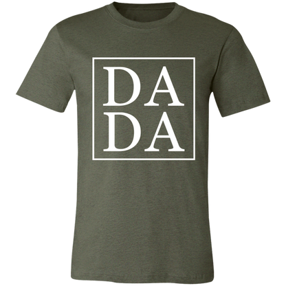 DADA Block graphic t-shirt in Heather Military Green