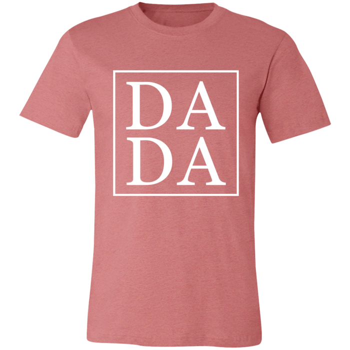 DADA Block graphic t-shirt in Heather Mauve
