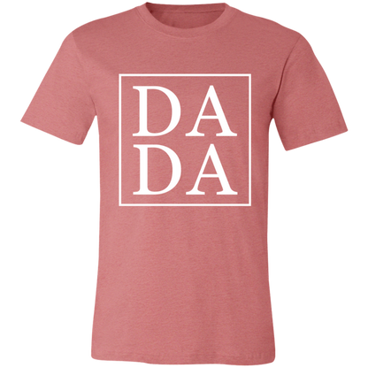 DADA Block graphic t-shirt in Heather Mauve