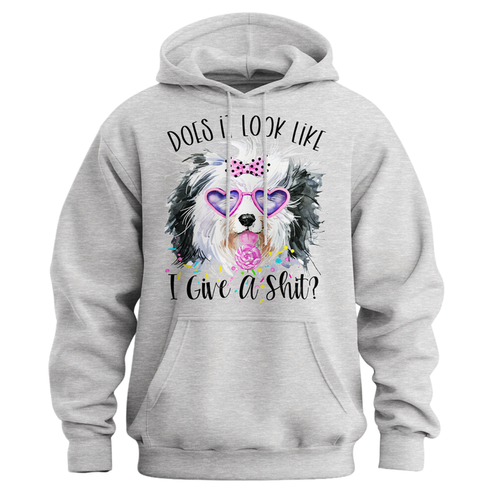 Does It Look Like I Give A Shit Hoodie