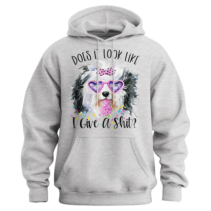 Does It Look Like I Give A Shit Hoodie