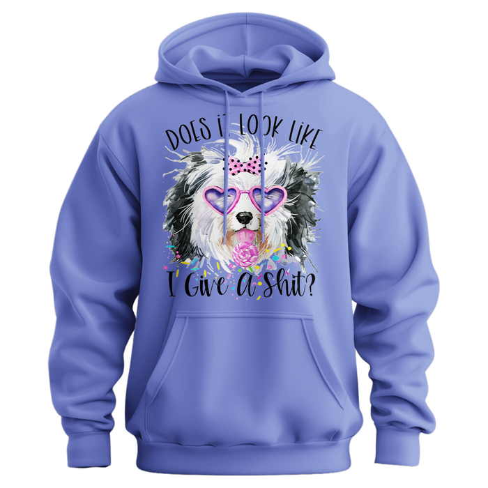 Does It Look Like I Give A Shit Hoodie