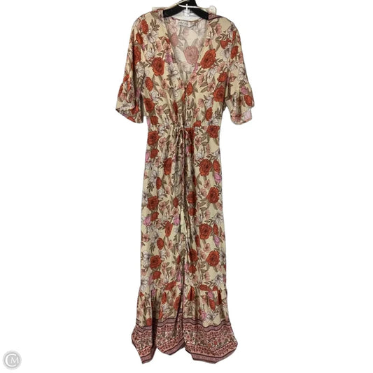 Dress Casual Maxi By Petal & Pup In Floral Print, Size: 6