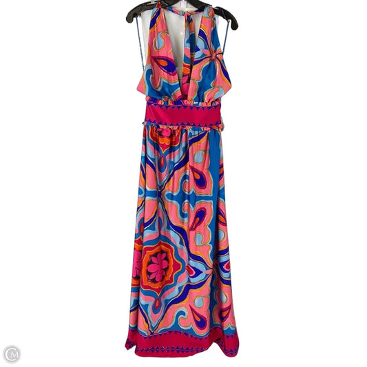 Dress Casual Maxi By Sugar Lips In Multi-colored, Size: S
