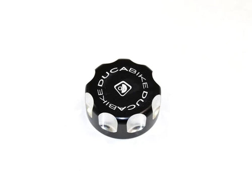 DUCABIKE for Ducati Expansion Tank Water Cap Black machined bevelled TA01D