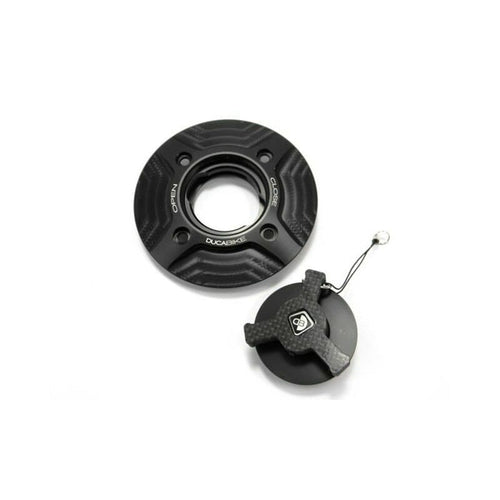 DUCABIKE for Ducati FUEL TANK CAP Black-Black TSB04DD