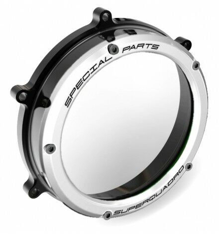 Ducabike for Ducati Panigale all Clear Clutch Cover CC119902DE Black-Silver