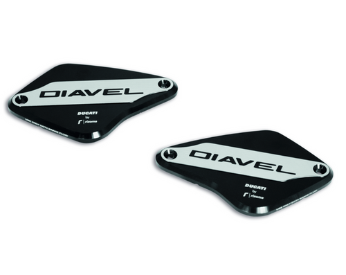 Ducati Diavel 1260 Covers for Brake and Clutch Fluid Reservoirs 96180751AA