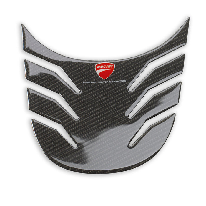 Ducati Performance Multistrada Carbon Tank Protector - Matte Finish, Part # 96980171A