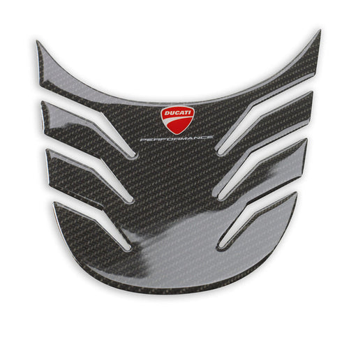 Ducati Performance Multistrada Carbon Tank Protector - Matte Finish, Part # 96980171A