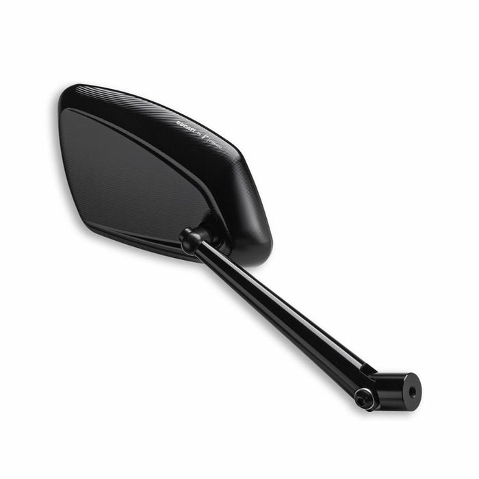 Ducati Rizoma RH Aluminum Rear-View Mirror Black 96880531AA