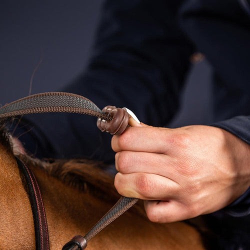 Dy'on New English Collection 5/8" Adjustable Reins - Equiluxe Tack